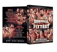 Official Ring of Honor ROH Survival of The Fittest 2016 Event DVD (2 Disc Set)