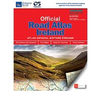 Official Road Atlas Ireland Map | Ordnance Survey Ireland | OSI Road Maps | Ireland | Wild Atlantic Way | Scenic Routes | Maps | Adventure