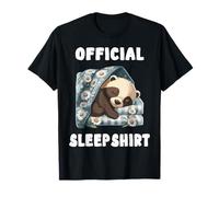 Official Sleep Pajamas Cozy Nightwear for Men Women Maglietta