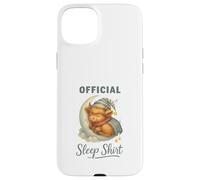 Official Sleep Squad Cute Highland Cow On Moon Custodia per iPhone 15 Plus