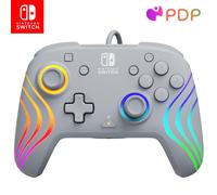 Pdp Afterglow Wave Grigio Usb Gamepad Analogico /digitale Nintendo Switch, Nintendo Switch Oled