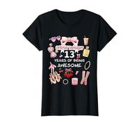 Official Teenager 13th Birthday Gifts 13 Year Old Girls Maglietta