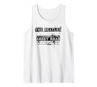 Official The Beatles Abbey Road Sign Rock Pop Music Canotta