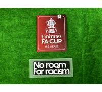 OFFICIAL THE EMIRATES FA CUP 150 ANNI 21-22 VINCITORI 8 + NO ROOM FOR RACISM ...