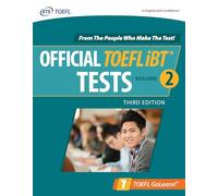 Official TOEFL iBT Tests Volume 2, Third Edition