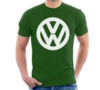 Official Volkswagen Classic White VW Logo Men's T-Shirt