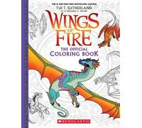 Official Wings of Fire Coloring Book (Tascabile)