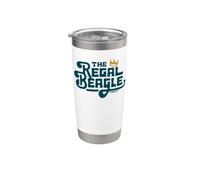 Officially Licensed Regal Beagle Retro Three's Company Bicchiere termico in acciaio inox doppia parete