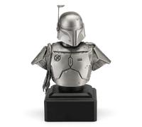Officially Licensed Royal Selangor Star Wars Boba Fett Bust Royal Figurine
