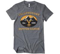 Officially Yellowstone Dutton Ranch Montana - Est. 1883 Uomo T-SHIRT S-XXL
