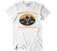 Officially Yellowstone Dutton Ranch Montana - Est. 1883 Uomo T-SHIRT S-XXL