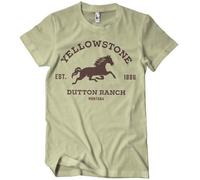 Officially Yellowstone Dutton Ranch - Montana Uomo T-SHIRT S-XXL Taglie