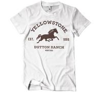 Officially Yellowstone Dutton Ranch - Montana Uomo T-SHIRT S-XXL Taglie