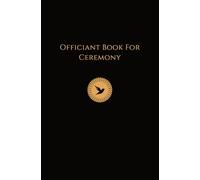 Officiant Book For Ceremony: One of the top wedding must haves, this officiant notebook helps create the perfect ceremony from start to finish. The ... Vows & Speeches | Convenient 5.25 x 8 in Size