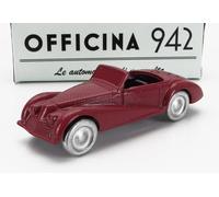 OFFICINA-942 1/76 FIAT 2800 SPIDER BERTONE 1943 ROSSO MODELLINO STATICO DIECAST