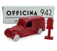 OFFICINA-942 1/76 FIAT 508C FURGONE VIBERTI REGIE POSTE 1938 MODELLINO STATICO