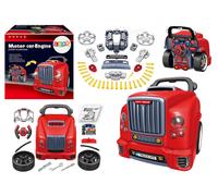 Officina Camion Rosso per Bambini