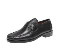 Officina Del Cuoio Mocassini In Pelle Con Tacco Nero - Uomo Scarpe Mocassini