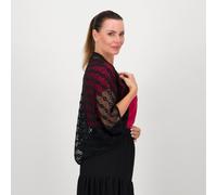 Officina della Moda Cardigan in pizzo di cotone con maniche kimono