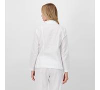 Officina della Moda Giacca il lino e cotone con collo rever