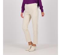 Officina della Moda Pantaloni a sigaretta in tessuto bi-stretch con tasche a filetto