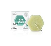 Officina Naturae | Balsamo Solido Nutriente e Protettivo, Nutre e Protegge i Capelli Fini e Delicati, con Estratti Biologici di Noce e Avena, 64gr