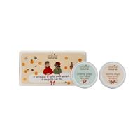 Officina Naturae | Confezione Regalo Burro Mani e Crema Piedi 40ml - Idratante e Nutriente con Burro di Karité, Chiuri e Vitamina E - Cura per Mani e Piedi Secchi, Profumo Agrumato