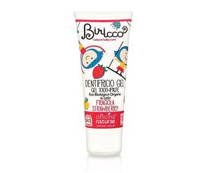 Officina Naturae - Dentifricio per bambini, fragola, BIO, 75 ml