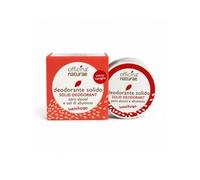 Officina Naturae | Deodorante Solido Vanitoso Naturale, 40ml | Formula con Bicarbonato Impalpabile, Note di Vaniglia e Latte di Cocco,Senza Plastica