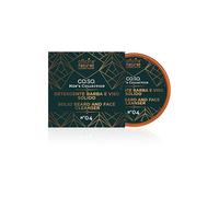 Officina Naturae | Detergente Barba e Viso Solido N°04, Elimina Odori e Evita Prurito e Forfora, Pack in Alluminio, 40g