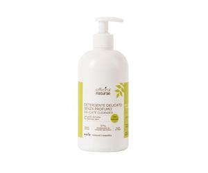 Officina Naturae | Detergente Delicato, Senza Profumo, per Corpo e Capelli, Senza Oli Essenziali, Riduce Rischio di Irritazioni o Allergie, 500ml