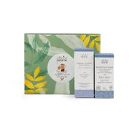Officina Naturae | Gift Box Pelle Sensibile - Bagnoschiuma 250ml e Crema Corpo 200ml Lenitivi e Senza Profumo, Trattamento Corpo Idratante e Delicato per Pelli Reattive e Secche