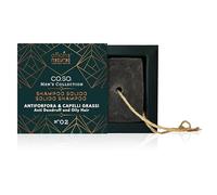Officina Naturae | Shampoo Solido Antiforfora e Capelli Grassi N°02, Pack in Cartoncino FSC Riciclabile, 50g