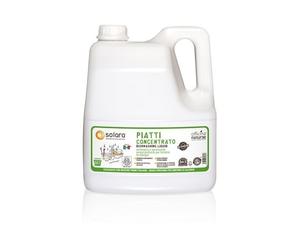 OFFICINA NATURAE Srl Detergente piatti Solara concentrato senza profumo, 4L