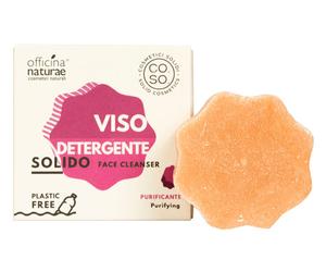 OFFICINA NATURAE Srl Detergente Solido Viso Purificante CO.SO, per pelle mista