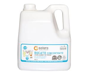 OFFICINA NATURAE Srl SOLARA BUCATO CONCENTRATO A MANO E IN LAVATRICE SENZA PROFUMO 4 LITRI