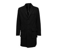 Officina36 - Cappotto Taglio Vivo Interno Sfoderato - - Coats - Uomo - Nero - L
