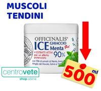 Officinalis Ice Menta-Mint Gel 90% 500 ml Ghiaccio → Arnica Artiglio del Diavolo
