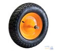 Officine Bragagnolo Ruota Pneumatica Per Carriola Disco Ferro Asse Cm 20-Perno