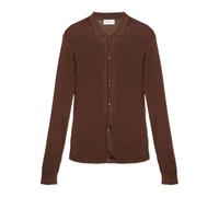 Officine Générale, ,Knitwear ,Uomo ,Marrone ,M Cardigan con collo Brent