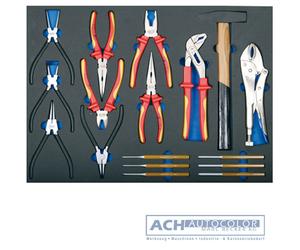 Officine Mobili Inserti: Zangensortiment, Hammer, Punzone - BGS 4011