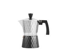 Officine Standard Diamantata Antracite Caffettiera in Alluminio Tazze 3