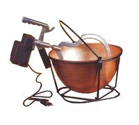 Officine Valtromplina Paiolo elettrico in rame, art. 5M, 34 cm Paiolo elettrico in rame, art. 5M, 34 cm