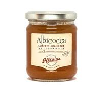 Offidius - Confettura Extra Di Albicocca - Marmellata Con Frutta Di Prima Scelta - 220 Gr