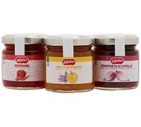 Offidius Vasetti di Composta Peperone Piccante Cipolla Rossa di Tropea Mela e Zafferano dell'Aquila - 330 gr