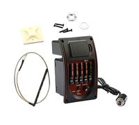 OFFIGAM 1 set Equalizzatore per Chitarra Acustica Qs con Pickup Semplice e Versatile per Strumenti Musicali Materiali Resistenti e Vari