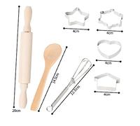 OFFIGAM 1 set Giocattoli per con Grembiule Rosa Ruolo per Cucinare e Sviluppare Competenze