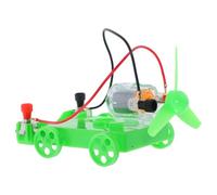OFFIGAM 1 Set Kit Assemblaggio Auto Elettrica Diy per Esperimenti Scientifici Progetto Educativo per Sviluppo Abilità Pratiche e Conoscenze per Attività e Apprendimento Interattivo
