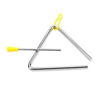 OFFIGAM 1 set Triangolo Musicale per Strumento Percussione Leggero e per Sviluppare La Musicalità Facile da Usare e Sicuro Musicale per Ragazzi e Ragazze