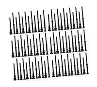 OFFIGAM 100 Pezzi Rubber Fan Mount Screws For Pc Case Vibration Shockproof Pins For Noise Reduction Compatible With Gaming Pc Server Racks And Cooling Systems